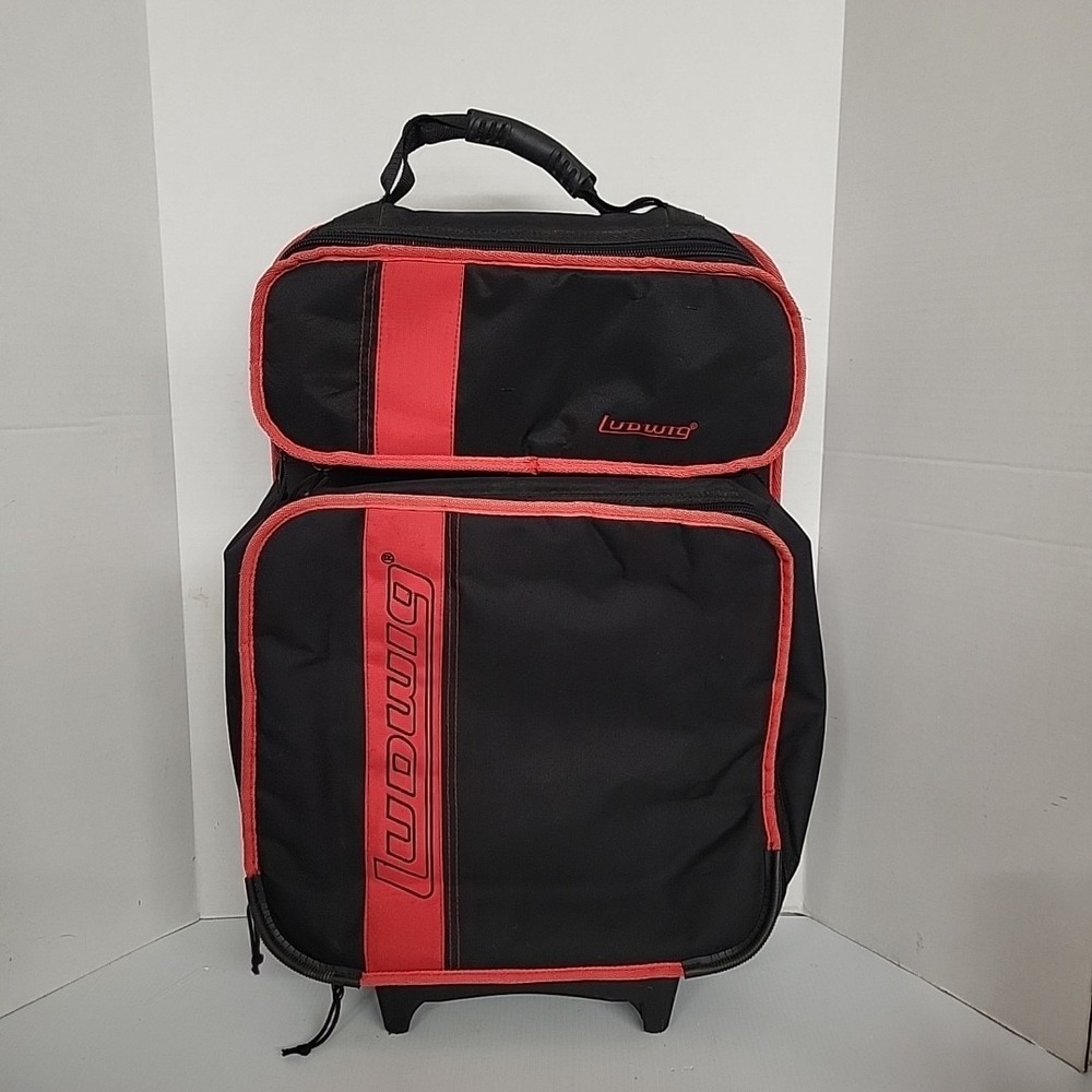 Vtg Ludwig Drum Case Roller Bag